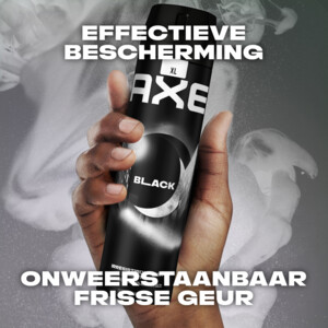 Axe Deodorant Bodyspray Black - 5.95 euro