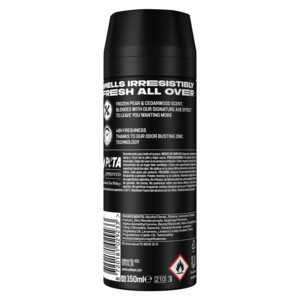 6x Axe Deodorant Bodyspray Black - 25.69 euro