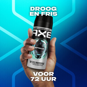 6x Axe Anti-Transpirant Spray Apollo - 27.89 euro