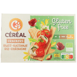 8x Céréal Crackers Rijst & Kastanje Glutenvrij en Lactosevrij - 42.19 euro