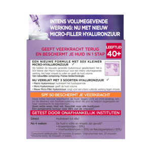 L'Oréal Revitalift Filler Anti-Age Dagcrème SPF 50 - 36.99 euro