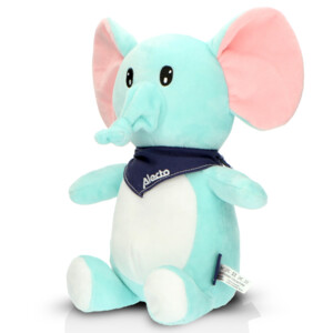 Alecto BC350  Knuffel Olifant met Geluid en Nachtlampje - 27.09 euro