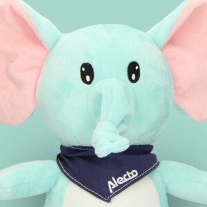 Alecto BC350  Knuffel Olifant met Geluid en Nachtlampje - 27.09 euro