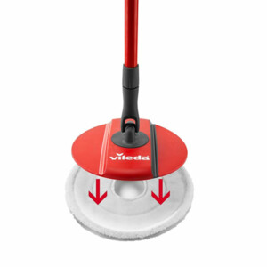 Vileda Spin & Clean - Vervanging Wit en Rood - 9.49 euro