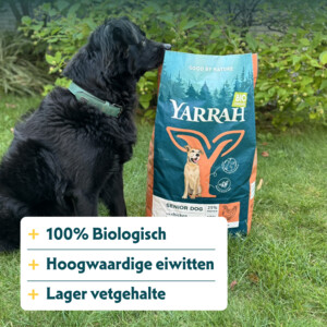 Yarrah Bio Hondenvoer Senior Kip 2 kg