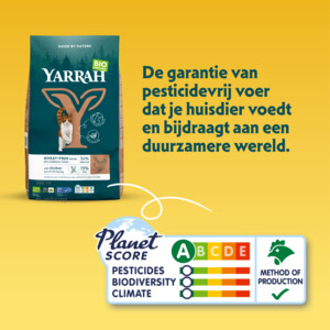 Yarrah Bio Kattenvoer Graanvrij Kip & Vis 10 kg
