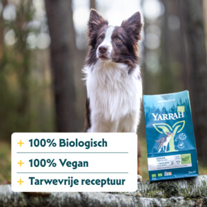 Yarrah Bio Hondenvoer Vegetarisch Tarwe Vrij 2 kg