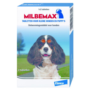 Milbemax Ontworming Tabletten Hond Kleine Hond - Puppy >0,5 Kg 2 ...