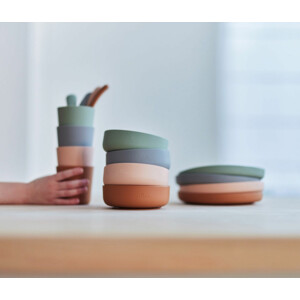 Jollein Dinerset Siliconen Pale Pink - 24.99 euro