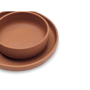 Jollein Dinerset Siliconen Caramel - 27.99 euro