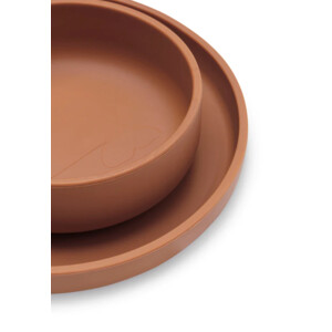 Jollein Dinerset Siliconen Caramel - 27.99 euro