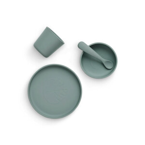 Jollein Dinerset Siliconen Ash Green - 24.49 euro