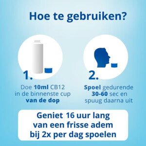 6x CB12 Mondwater Original - 35.07 euro