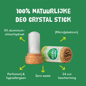 Happy Earth 100% Natuurlijke Crystal Unscented Deodorant - 13.99 euro