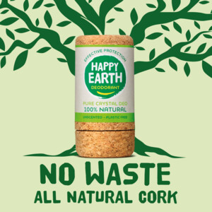 Happy Earth 100% Natuurlijke Crystal Unscented Deodorant - 13.99 euro