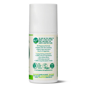 6x Happy Earth 100% Natuurlijke Deodorant Roller Unscented - 41.69 euro