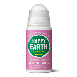 Happy Earth 100% Natuurlijke Deodorant Roller Lavender Ylang - 8.49 euro