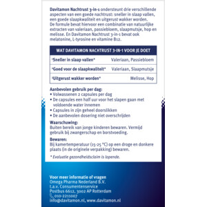 2x Davitamon Nachtrust 3-in-1 - 23.53 euro