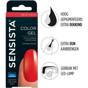 Sensista Color Gel  Red Hot Chillies - 14.99 euro