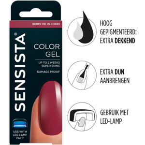 Sensista Color Gel  Berry Me In Kisses - 10.55 euro