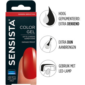 Sensista Color Gel  Sangria Seduction - 14.99 euro