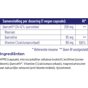 2x Vitakruid Quercetine 250 - 48.58 euro