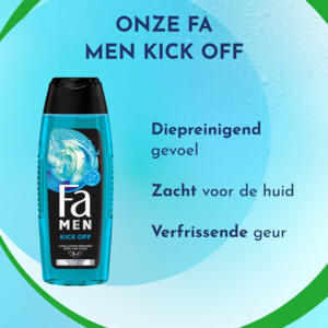 12x Fa Men Douchegel en Shampoo Kick-Off - 20.26 euro