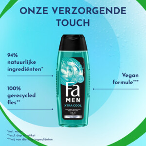 Fa Men Douchegel en Shampoo Extreme Cool - 3.85 euro