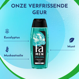 Fa Men Douchegel en Shampoo Extreme Cool - 3.85 euro