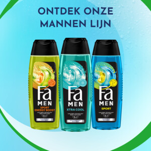 Fa Men Douchegel en Shampoo Extreme Cool - 3.85 euro