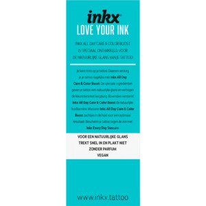 Inkx Tattoo Verzorging All Day Care & Color boost - 8.06 euro