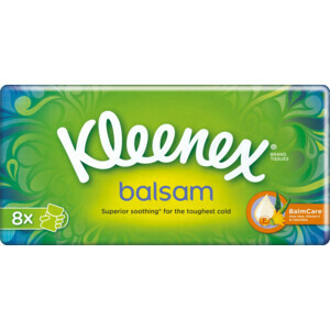10x Kleenex Balsam Tissues - 16.55 euro