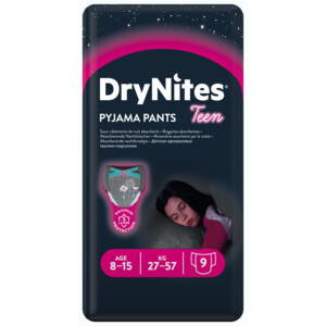 3x Huggies DryNites Absorberende Luierbroekjes Meisjes 8-13 jaar - 22.33 euro