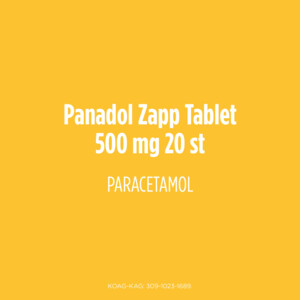 Panadol Zapp 500 mg - 4.59 euro