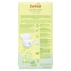 Zwitsal Luiers Maxi Maat 4 Maandbox - 52.9 euro