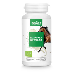 3x Purasana Paardenmelk 250 Mg Bio - 44.72 euro