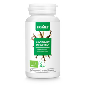 2x Purasana Duivelsklauw 300 Mg Bio - 22.41 euro