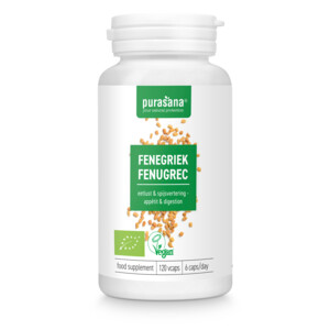 Purasana Fenegriek 330 Mg Bio - 11.85 euro