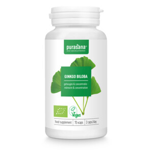 2x Purasana Ginkgo Biloba - 20.92 euro