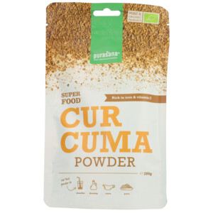 Purasana Super Spicy & Tea Bio Kurkuma Poeder - 8.84 euro