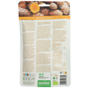 Purasana Super Spicy & Tea Bio Kurkuma Poeder - 8.84 euro
