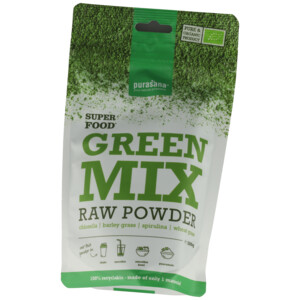 Purasana Green Mix Poeder Bio - 13.56 euro