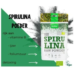 Purasana Superfood Spirulina Poeder Bio - 9.59 euro