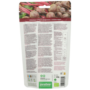 Purasana Superfood Rode Bietensappoeder Bio - 12.09 euro