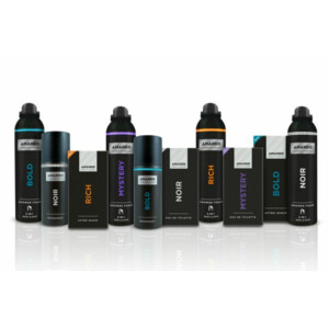 6x Amando Deodorant Spray Noir - 20.09 euro
