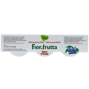 3x Fiordifrutta Biologische Jam Fruitmix - 9.2 euro