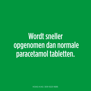 Panadol Advance Caplet 500mg - 2.65 euro