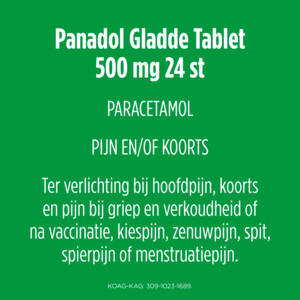 Panadol Advance Caplet 500mg - 2.65 euro