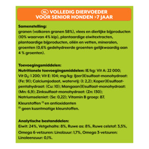 Bonzo Droogvoer Senior Kip - Groente 15 kg