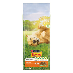Bonzo Droogvoer Senior Kip - Groente 15 kg